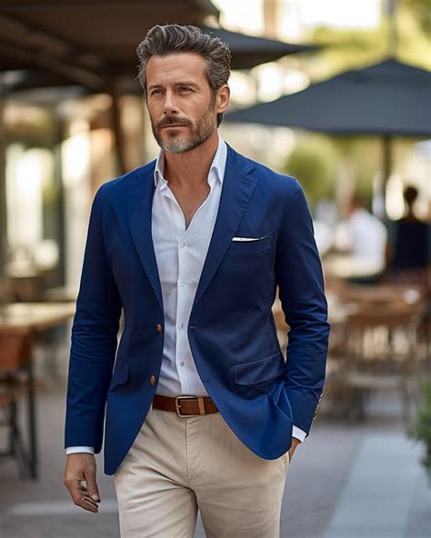 casual navy blazer men's.